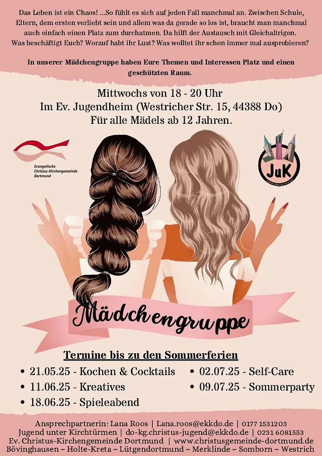 Mädchengruppe Termine