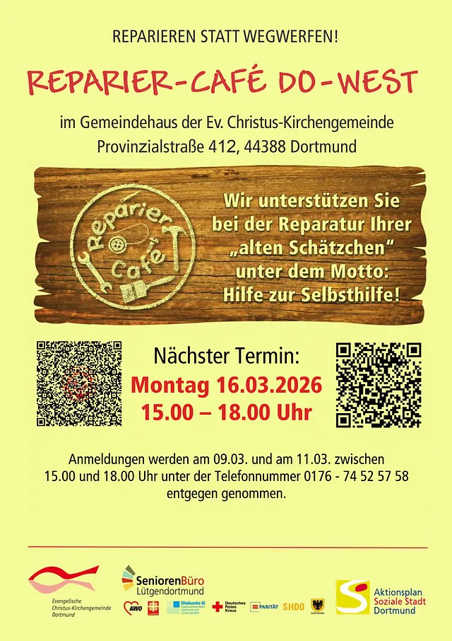 Repariercafé Februar