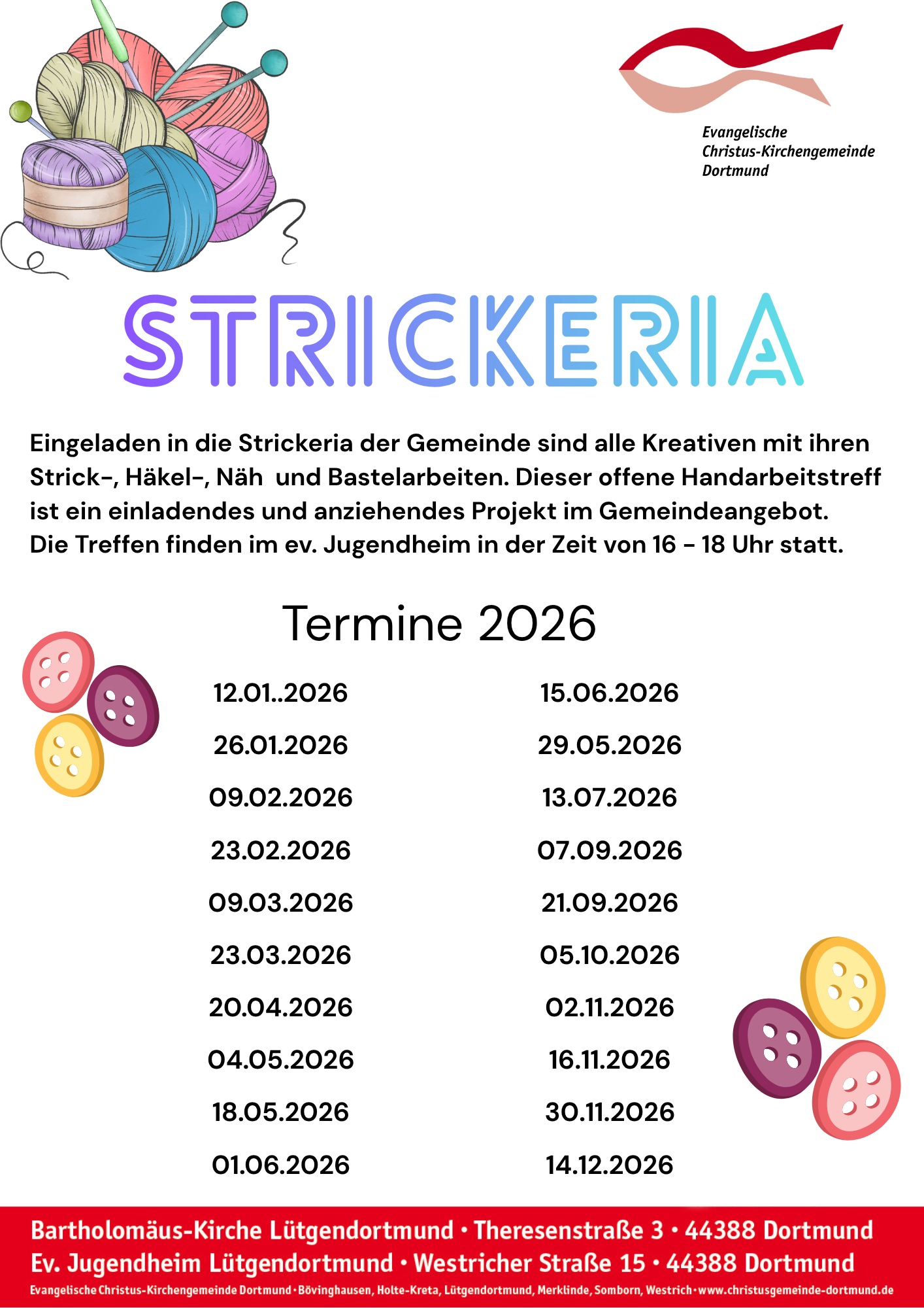 Strickeria 2026