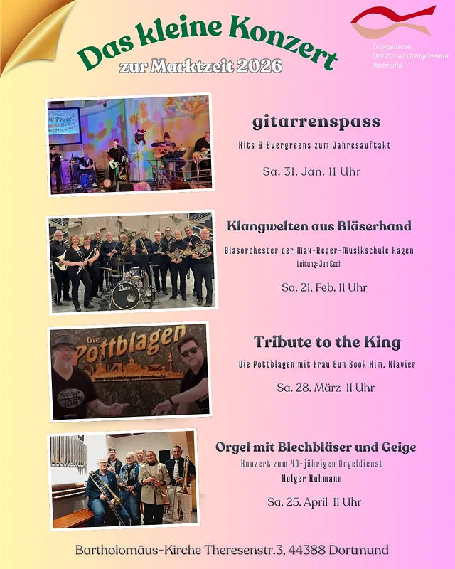 Kleine Konzerte 2026