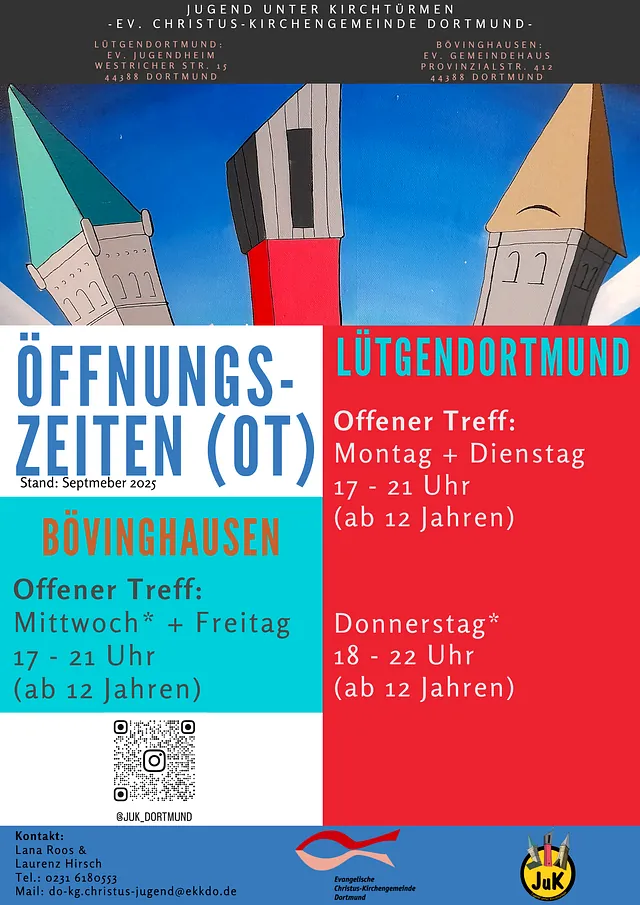 Offener Treff Öffnungszeiten