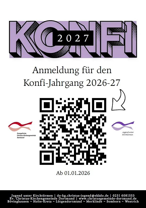 Anmeldung Konfi