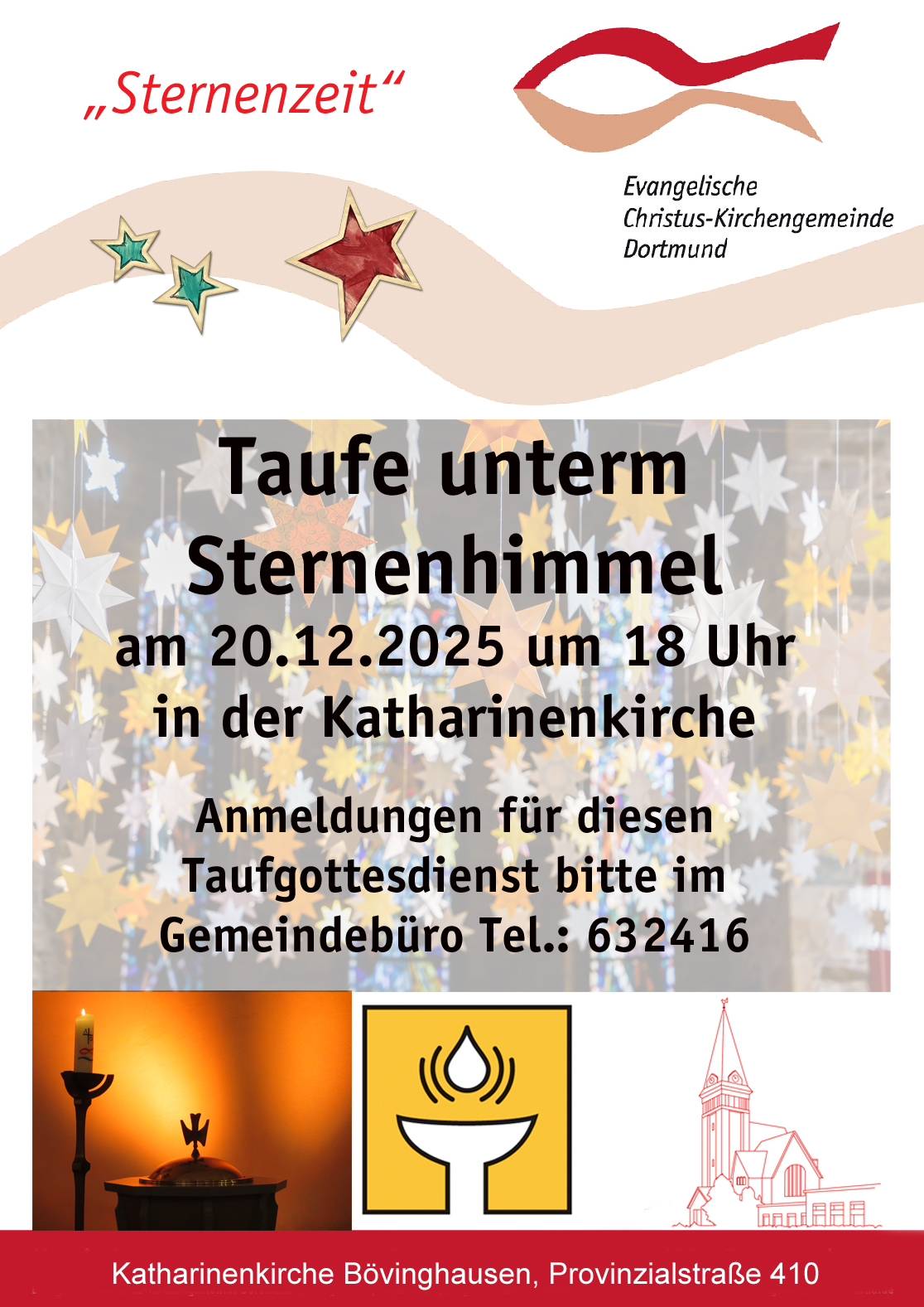 Taufe unterm Sternenhimmel